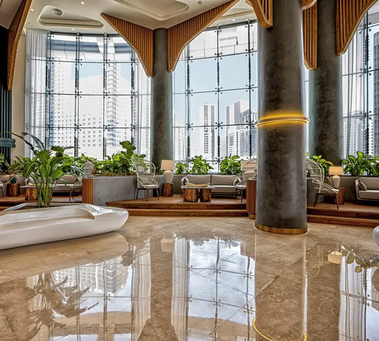 Hotel Lobby Interior Design in Dubai