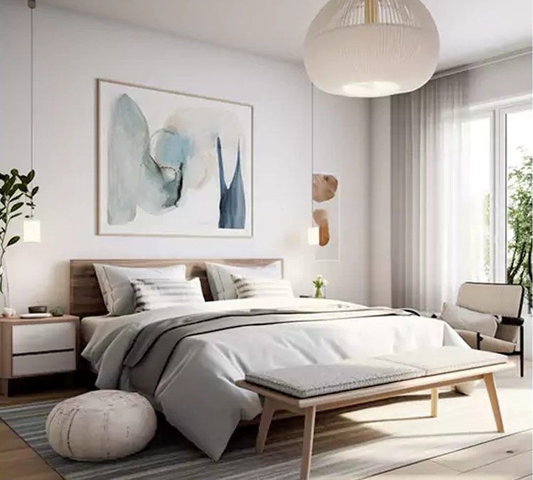 Scandinavian Style Bedroom Designer in Dubai